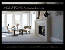 Tablet Screenshot of lyonstone.com